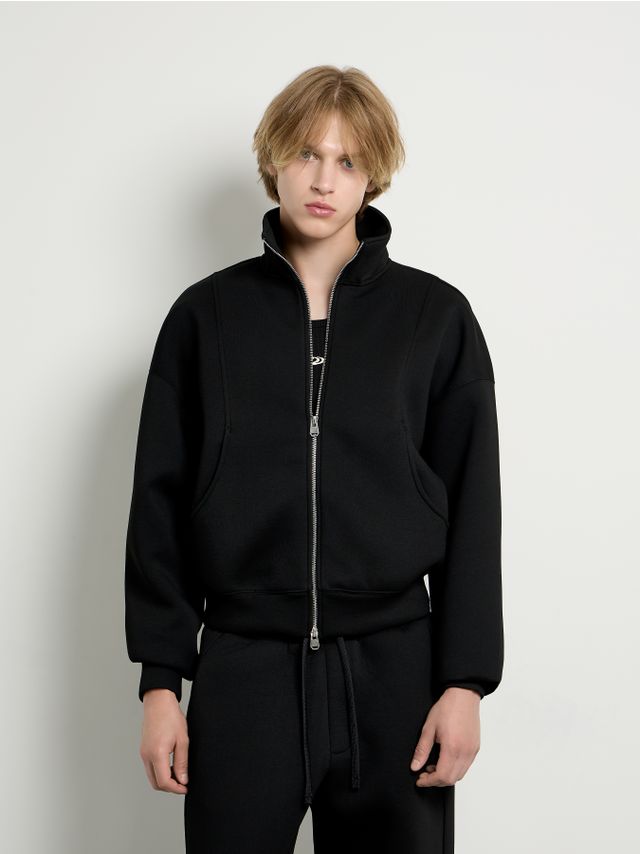 SCUBA ZIPPED CARDIGAN