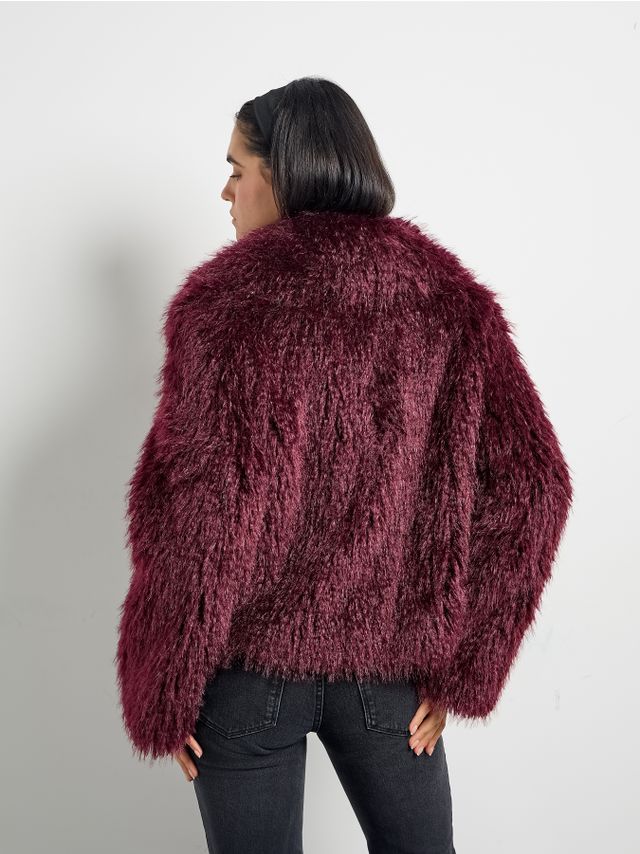 LONG PILE FUR JACKET