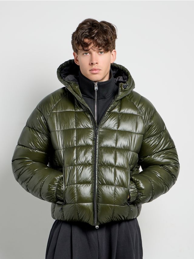 LIGHT GLOSSY PUFFY JACKET