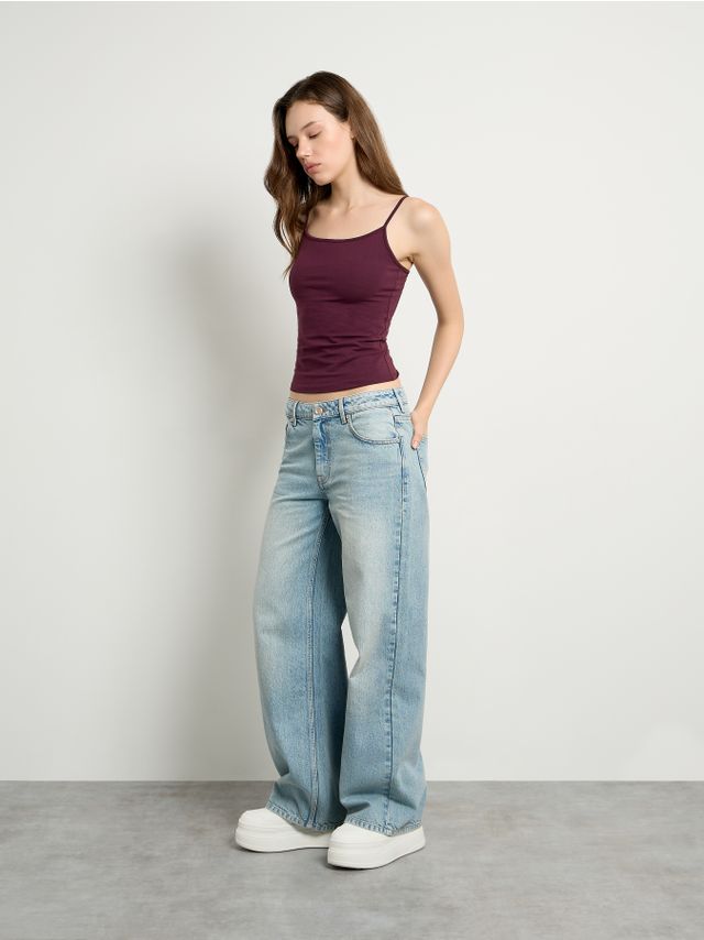 WIDE LEG JEANS