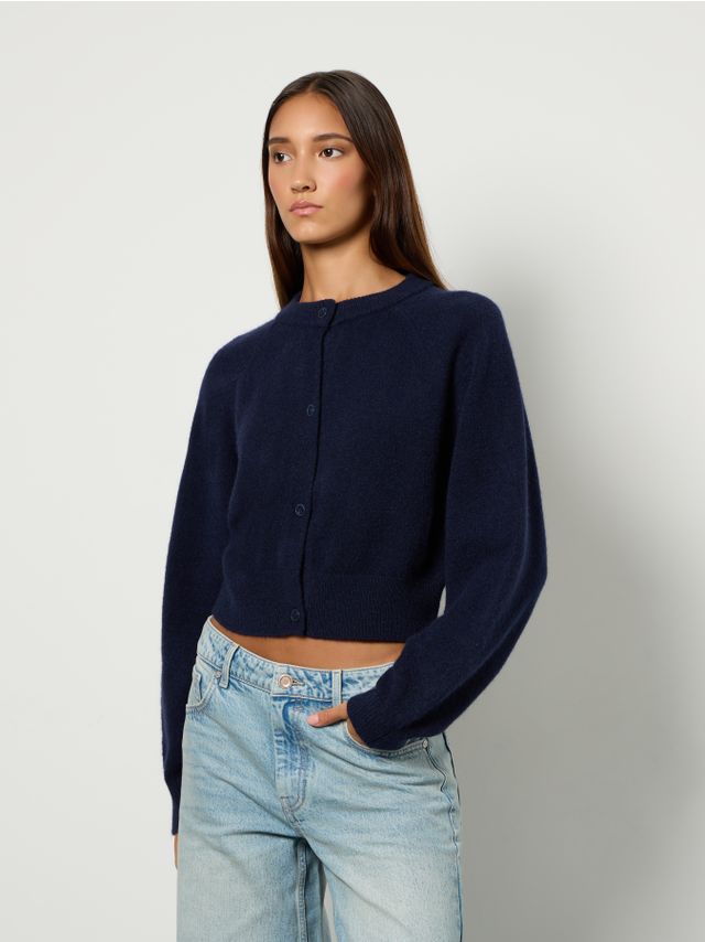 KNITTED CARDIGAN WITH BUTTONS