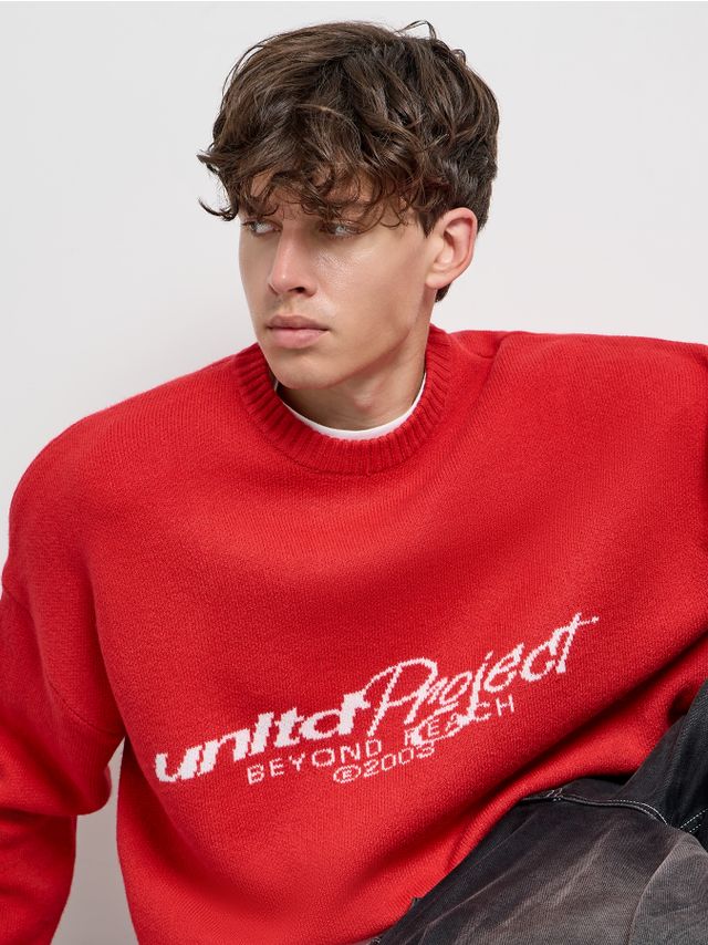 JACQUARD PRINTED SWEATER