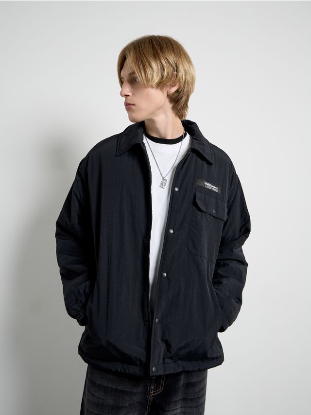 COACH JACKET WITH FLAP POCKET