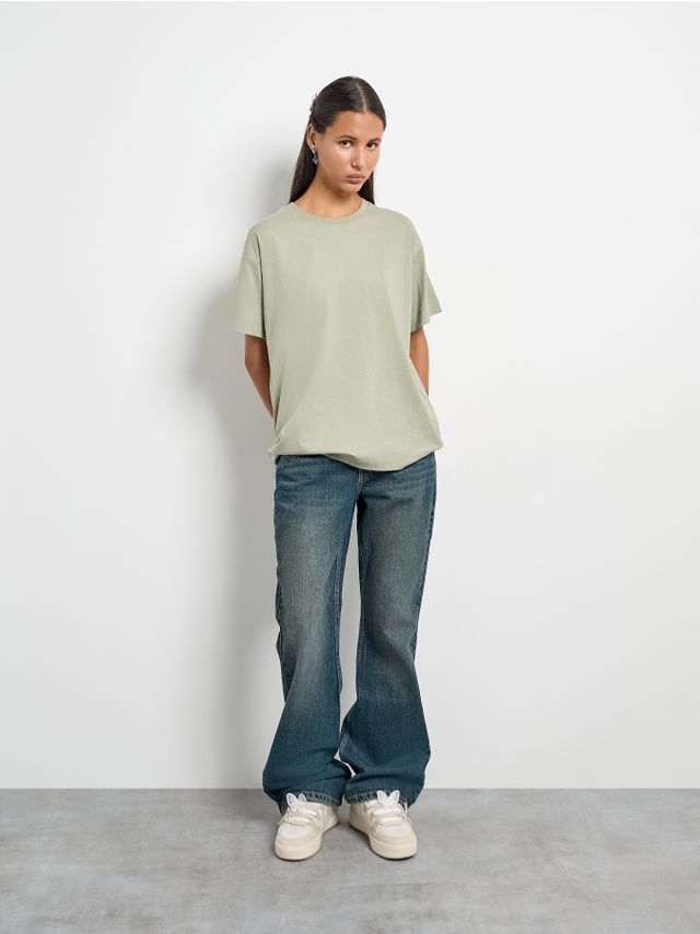LOW RISE RIDIG JEANS