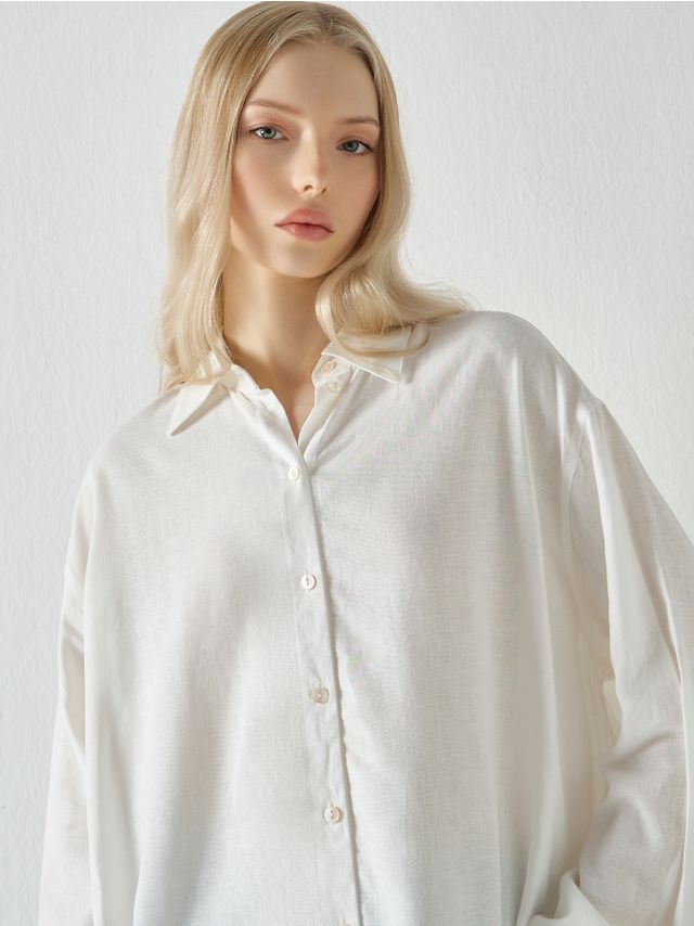 LINEN BASIC SHIRT