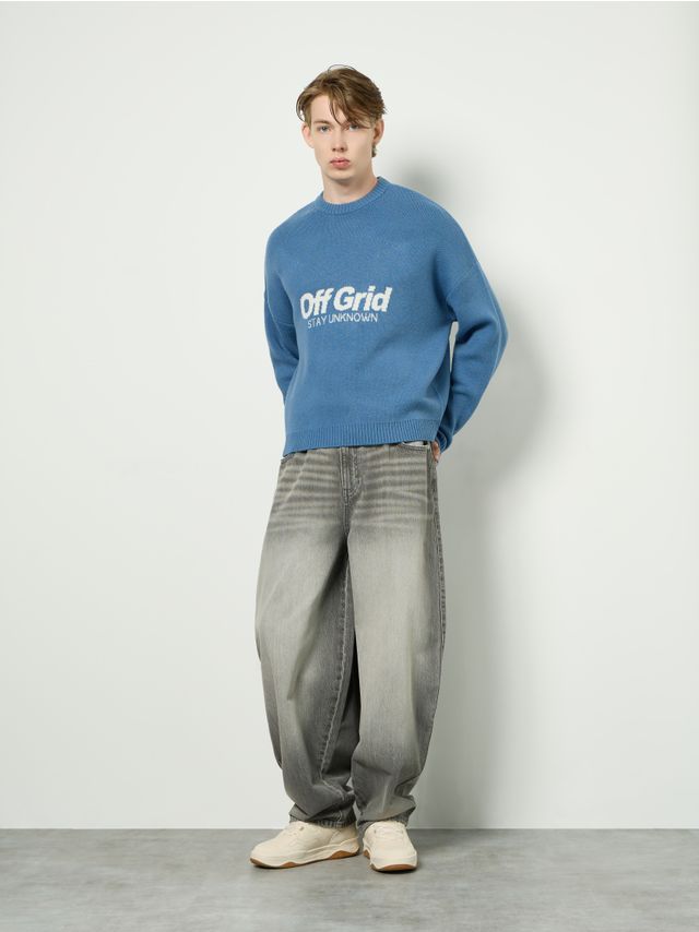 BALLOON DENIM JOGGERS