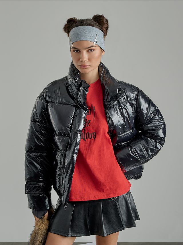 VINYL PADDED JACKET