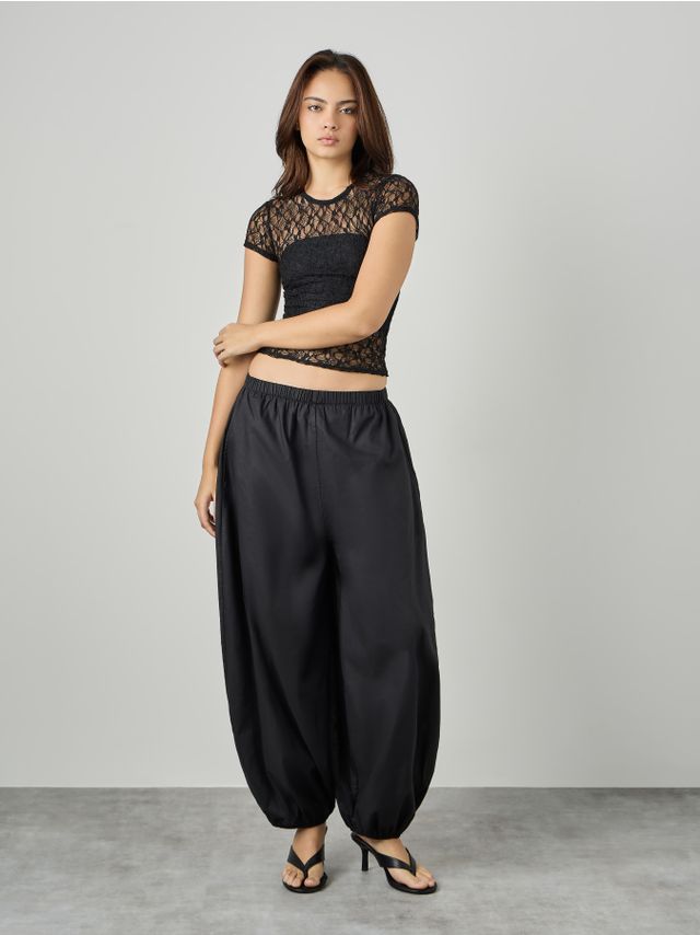 POPLIN BLOOMER PANTS