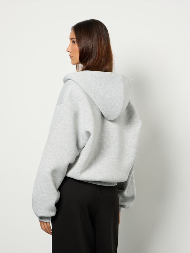ХУДИ НА МОЛНИИ ИЗ НЕОПРЕНА С ВЫШИВКОЙ