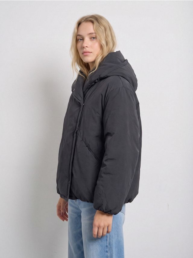 ASSYMETRICAL PLACKET JACKET