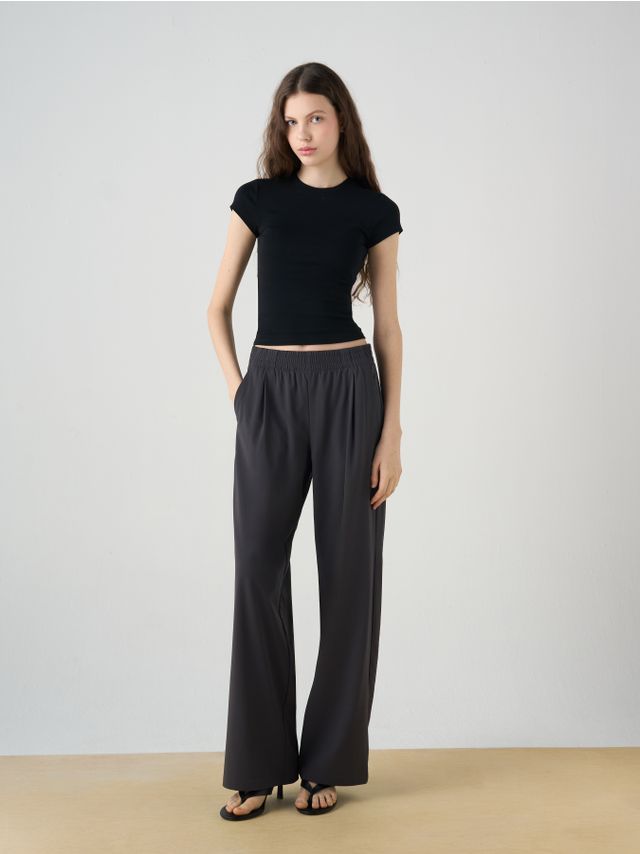 LOOSE TROUSERS WITH ELASTIC WAISTBAND