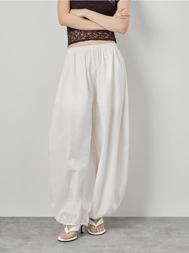 POPLIN BLOOMER PANTS