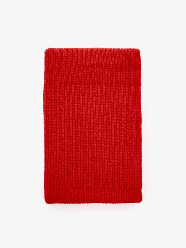 LONG KNITTED SCARF