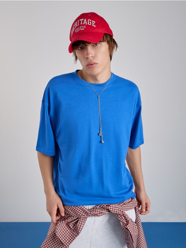 BASIC CREW-NECK T-SHIRT