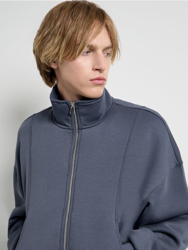 SCUBA ZIPPED CARDIGAN