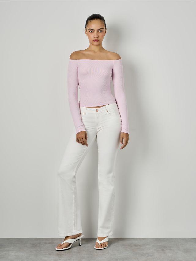 LOW WAIST BOOTCUT JEANS