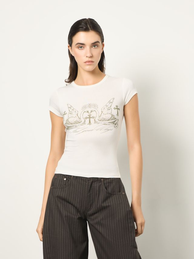 SHORT SLEEVED PRINTED TEE