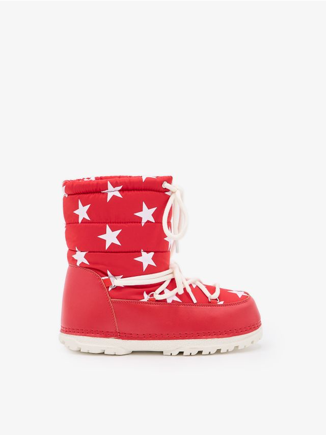 COMBINED PRINTED BOOTS