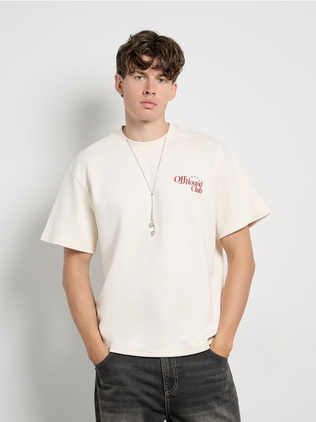 INTERLOCK PRINTED T-SHIRT