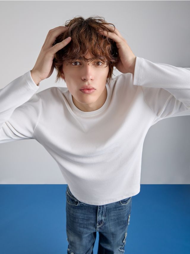 RIBBED LONGSLEEVE