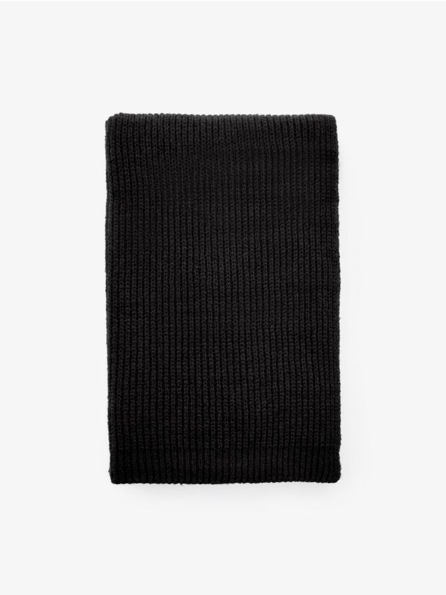 LONG KNITTED SCARF
