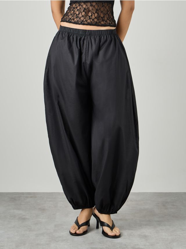 POPLIN BLOOMER PANTS
