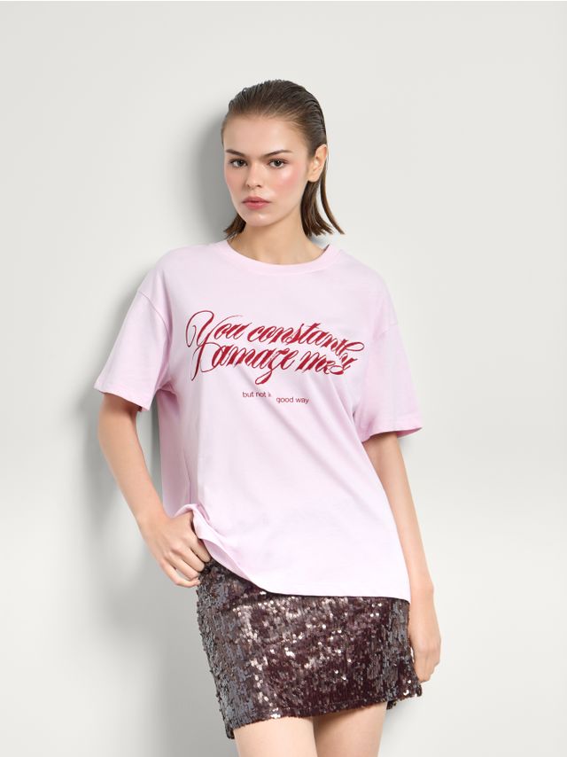 REGULAR SHORT SLEEVE PRINTED T-SHIRT