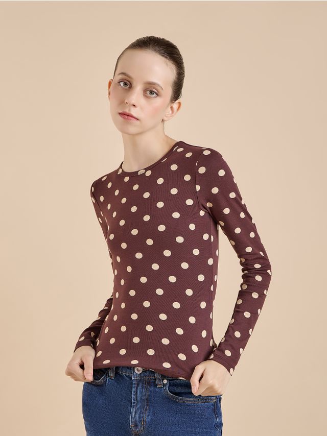 POLKA DOT LONGSLEEVE