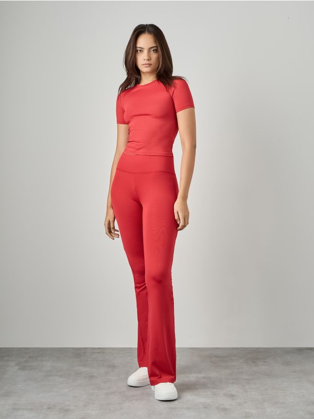 TECHNICAL LEGGINGS WITH WIDE WAIST
