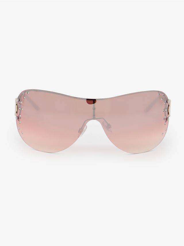 DIAMANTE RIMLESS GLASSES