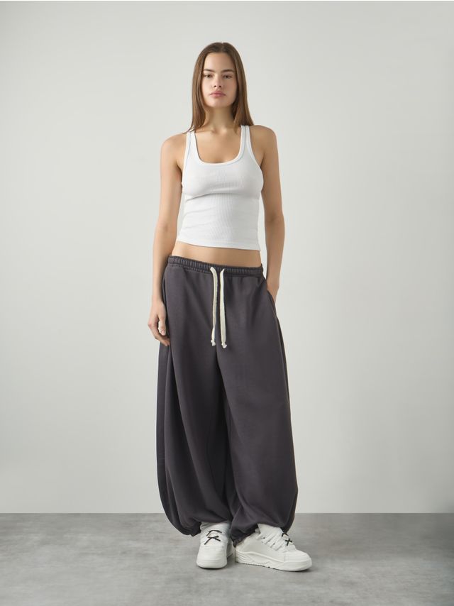 SAROUEL TROUSERS WITH DRAWSTRING