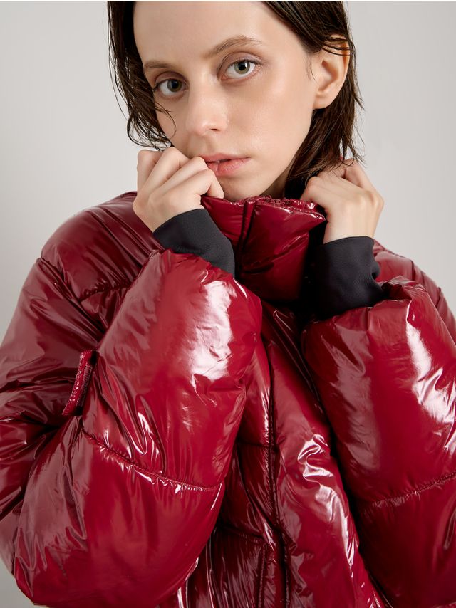 VINYL PADDED JACKET