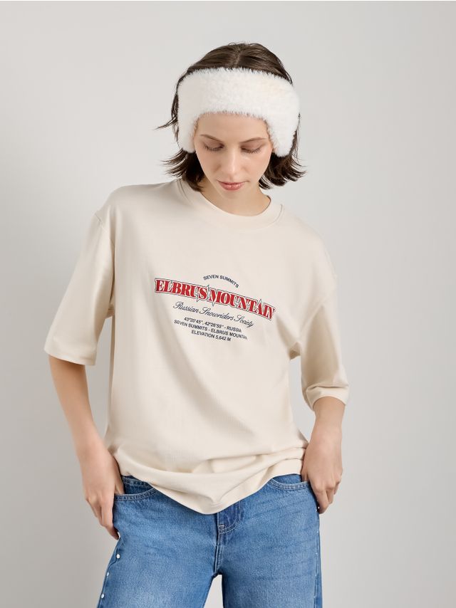 OVERSIZED GRAPHIC PRINTED T-SHIRT