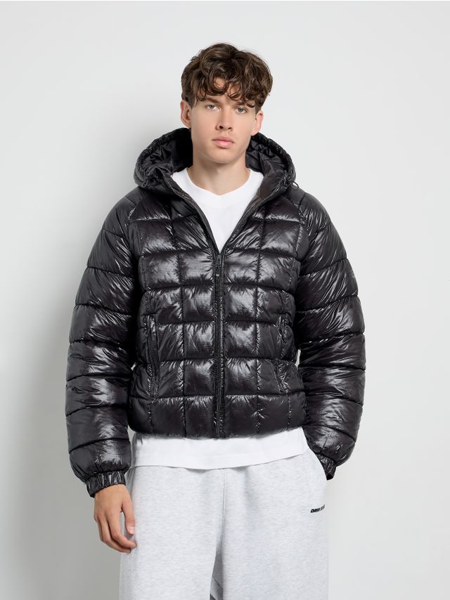 LIGHT GLOSSY PUFFY JACKET