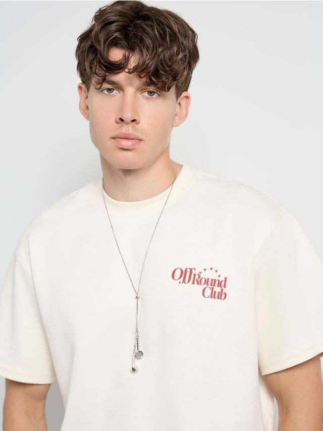 INTERLOCK PRINTED T-SHIRT