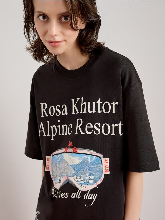 OVERSIZED GRAPHIC PRINTED T-SHIRT