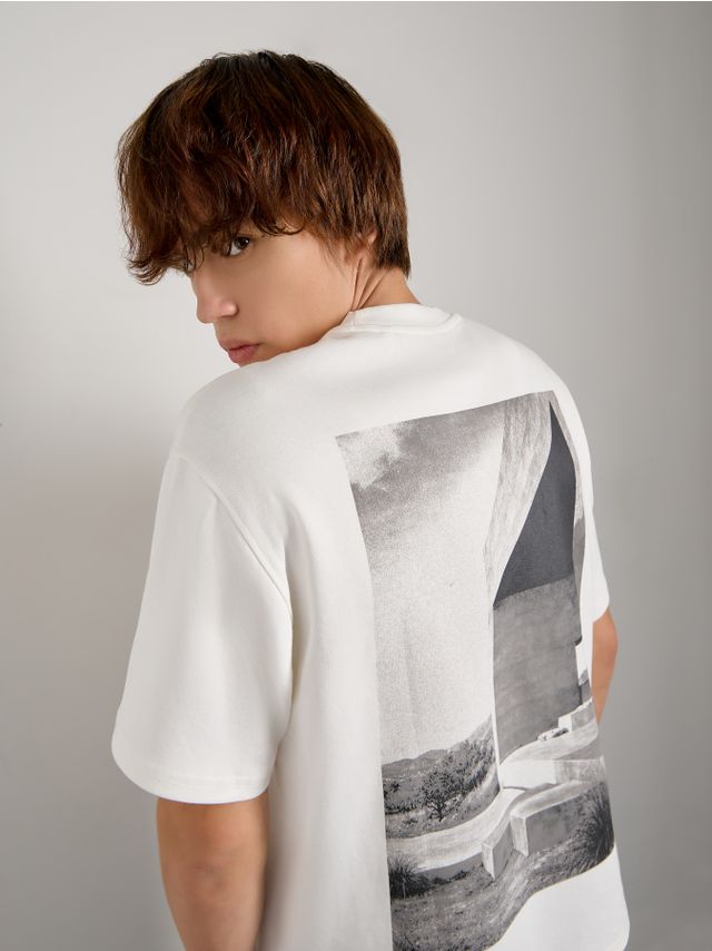 INTERLOCK PRINTED T-SHIRT