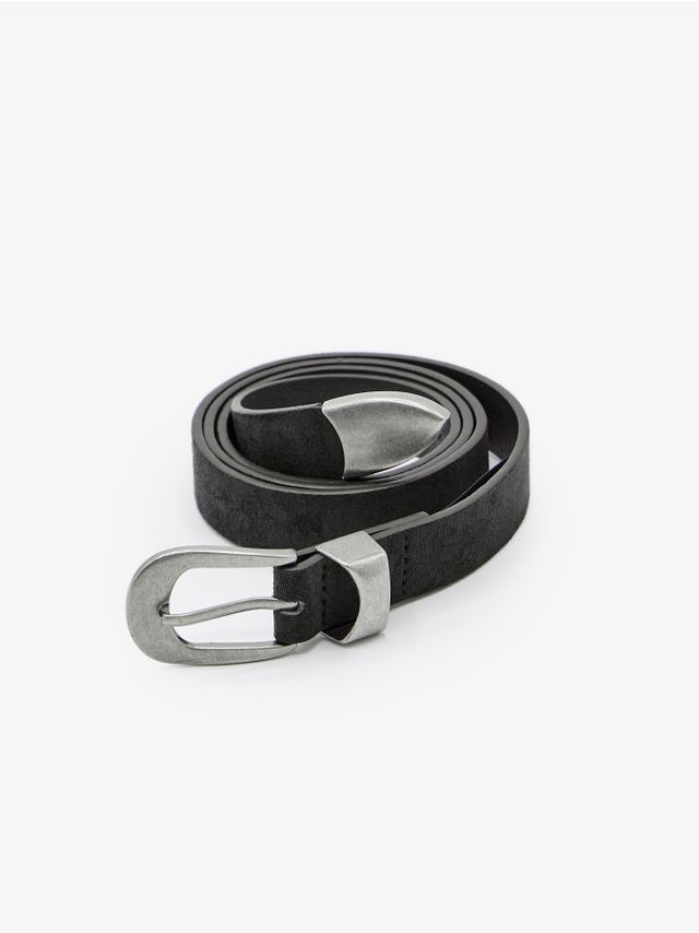 BASIC LEATHER LOOK BELT