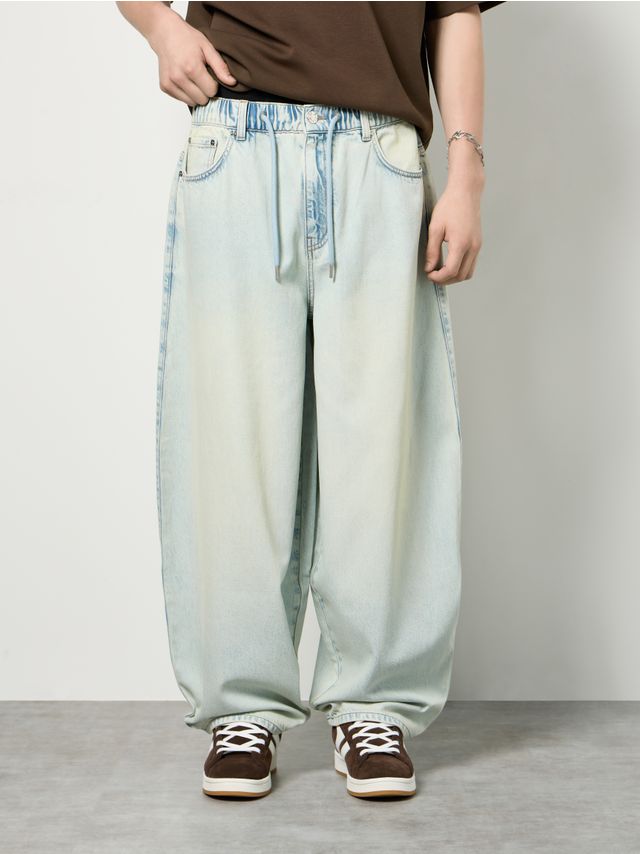 BALLOON DENIM JOGGERS