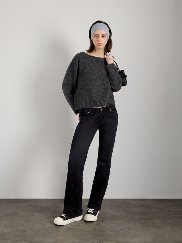LOW WAIST BOOTCUT DENIM TROUSER - FLORENCIO4
