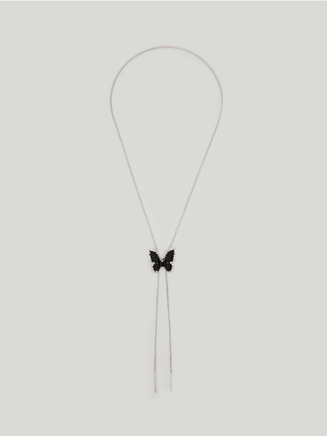 BUTTERFLY STRING NECKLACE