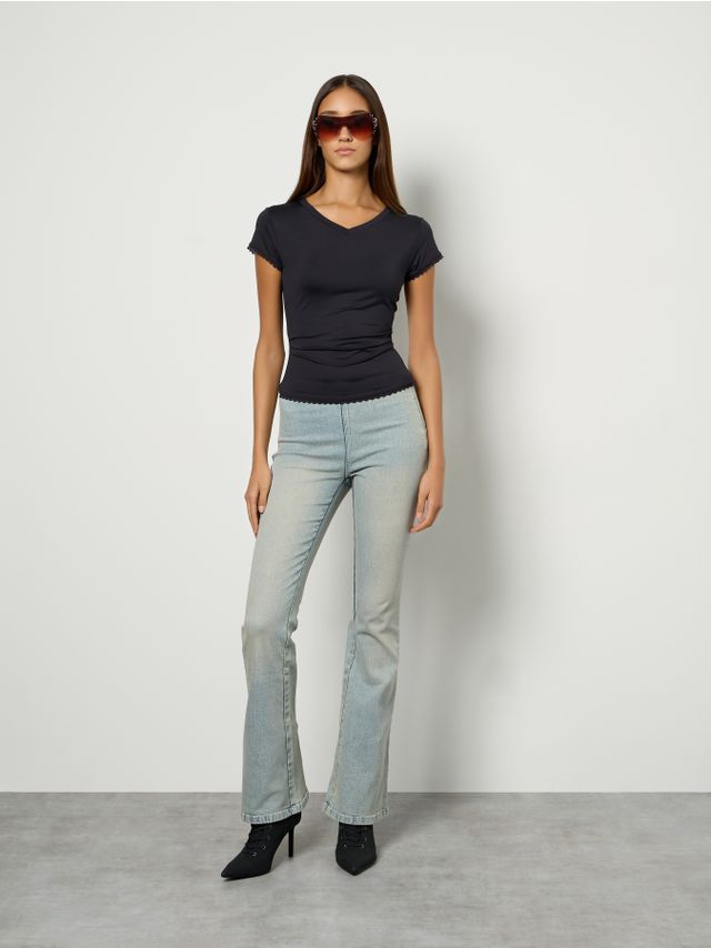 JEGGINS WITH SIDE ZIPPER